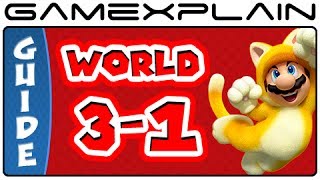 Super Mario 3D World  World 31 Green Stars amp Stamp Locations Guide amp Walkthrough [upl. by Ydennek]