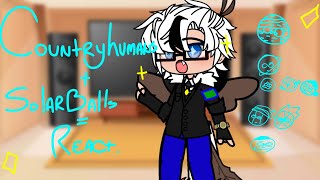 • Countryhumans  SolarBalls react  Noah  Gacha react  Eng • [upl. by Eissat290]