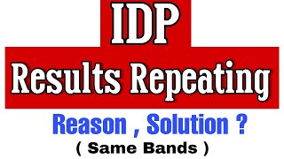 Idp Results are Repeating  Reasons and solutions  Idp should be banned [upl. by Olodort]