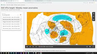 ECMWF 42 Day Forecast Autumn Descends Soon [upl. by Aeila]