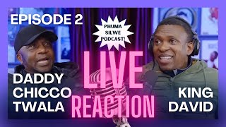 LIVE REACTION CHICCO TWALA PART 2 [upl. by Ahsienad]