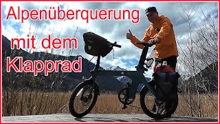 Alpenüberquerung mit KlappEBike [upl. by Ahsias613]