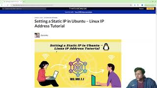 Day12 of 100DaysOfDevOps Configuring Static IP on Ubuntu 24 04 [upl. by Ewen]