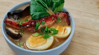 Makkelijkste recept voor Ramen Heerlijke Japanse noedels [upl. by Aynad123]