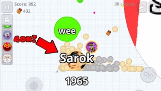 THE SOLO REVENGE 🤪 AGARIO MOBILE [upl. by Aivart669]