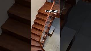 Wood ampglass stair 9895899350 [upl. by Lombardy527]