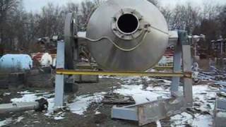 170 cu Ft Hastelloy C2000 Double Cone dryer [upl. by Maryn967]