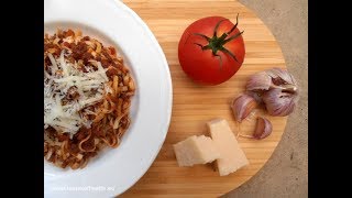 Making Spaghetti Bolognese Italian Sauce Recipe [upl. by Stephenson]