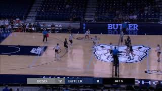 Butler Volleyball vs UC San Diego 82623 [upl. by Simonne154]