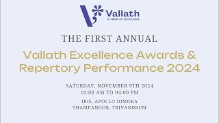 Vallath Excellence Award amp Repertory Performance 2024 [upl. by Calabresi]