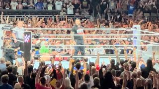 Roman Reigns Returns Live Crowd Pop  WWE Summerslam 832024 [upl. by Hampton367]