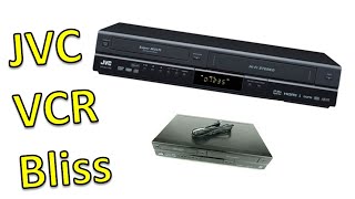 JVC DRMV150B VHS DVD Combo Upscaler with HDMI [upl. by Yesnik]