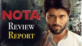 NOTA Movie Review Report  Vijay Deverakonda Mehreen Pirzada  Niharika Movies [upl. by Ajed]