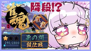 【雀魂 段位戦】降段の危機 玉の間その15【vtuber 猫戸ネル 】 [upl. by Gibby652]