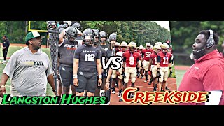 Creekside High School vs Langston Hughes High School Spring Football 2024 Full Game Highlights [upl. by Nicolai]