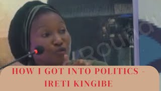 How I Get Into Politics  Ireti Kingibe [upl. by Dawson]