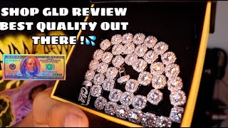 💎😦 THE GLD SHOP TENNIS CHAIN REVIEW Pt1 [upl. by Marden]