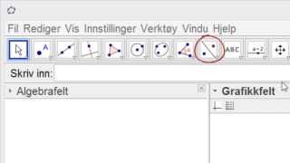 GeoGebra  49 Speil objekt om linje MUV [upl. by Jerrol]