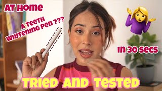 toothsialigners Teeth Whitening Pen  Results amp Honest Review  Is it worth the hype [upl. by Enoch]