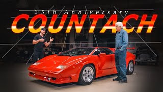 Lamborghini Countach 25th Anniversary Edition Jay Lenos Ultimate Review  Jay Lenos Garage [upl. by Llemar646]