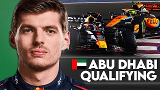 Abu Dhabi Grand Prix Qualifying  F1 2024 LIVE [upl. by Ahar]