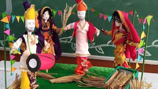 Baisakhi traditional model school project [upl. by Jethro]