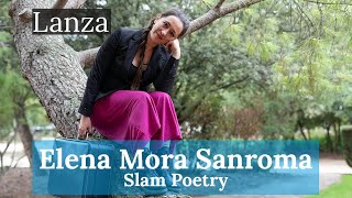 Elena Mora Sanroma poesía con riesgo directa a la fase nacional del Slam Poetry [upl. by Kellsie]