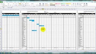 How to draft a construction schedule in only 15 minutes [upl. by Sharl680]