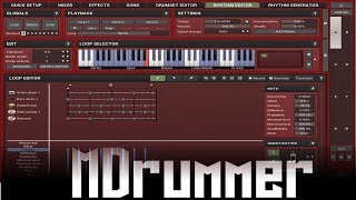 MDrummer basic walk through  part 2 [upl. by Bond]