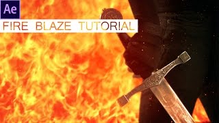 Sephiroths Fire Blaze After Effects Tutorial featuring ActionVFX [upl. by Edroi]