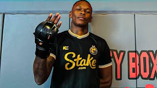 Israel Adesanya  185lbs Brutal DDP Fight Training 2024 [upl. by Rori]