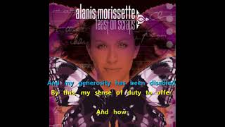 Alanis Morissette  Offer karaoke extraordinaire [upl. by Ecenahs870]