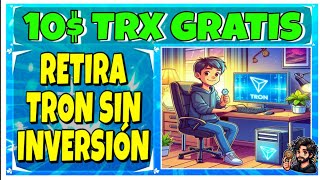 💥NUEVA MINERIA DE TRON en la NUBE GRATIS 2024 💥Como GANAR TRX sin Inversión  Ganar Tron Gratis 💥 [upl. by Rraval]