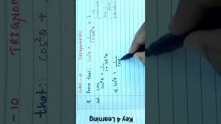 Class 10 Ex 83 Trigonometry Q Prove that cos 2 a 1 1 cot 2 a  1  Trigonometric identities [upl. by Nomyaw]