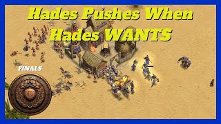 Sometimes you just gotta attack  Nullus Hades vs Matreiuss Loki Game 35 aom ageofempires [upl. by Mariko325]