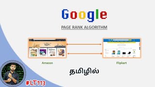 Google PageRank Algorithm with simple examples  Tamil [upl. by Prosser]