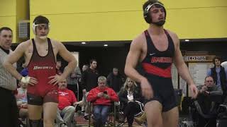 SHIPPENSBURG WRESTLING AT URSINUS COLLEGE DUALS 01062024 [upl. by Druce983]