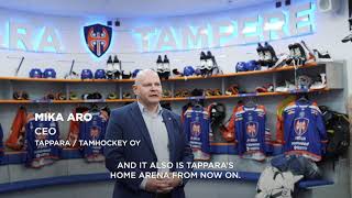 Tappara  Biocentric lighting at Nokia Arena [upl. by Shiroma]