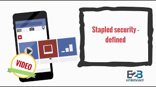 Stapled security  defined [upl. by Zoila846]