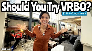 First Time Trying VRBO in Des Moines Iowa  Full Experience and Loft Tour travel hotels vrbo [upl. by Eentroc207]