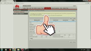 CARA SETTING PORT FORWARDING HUAWEI HG8245H INDIHOME [upl. by Aicilaana]