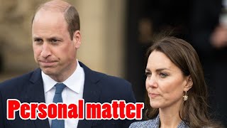 The palace announced Kates condition after William suddenly withdrew from the important event [upl. by Chon]