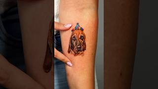 Canpleanno 🎉🥳🐶 tatuaggio micro realistico cane Beagle by Etherea tattoo [upl. by Russom863]