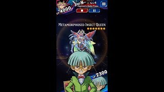 Yugioh Duel Links  Does Metamorphosed Insect Queen have an Animation [upl. by Aleakcim]