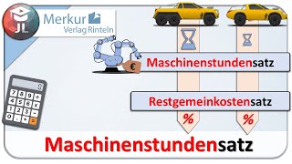 Maschinenstundensatzrechnung einfach erklärt [upl. by Tierell]