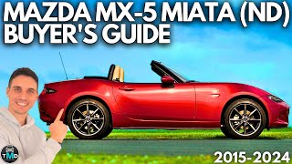 Mazda MX5Miata ND Buyers guide 20152024 Avoid known problems on Mazda MX5 Roadster 1520 [upl. by Iiette282]