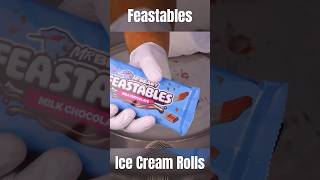 Turning Feastables amp Strawberries into 🍓Ice Cream Rolls You Won’t Believe This 😱 [upl. by Midge327]