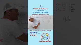 Cl2O3 óxido cloroso Número de oxidación Nomenclatura [upl. by Itsim]