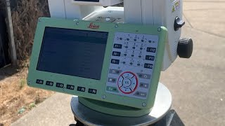 How I calibrate a Leica Total Station Check and Adjust Method [upl. by Nevaeh]