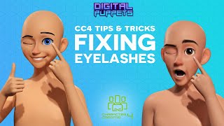 Character Creator 4 Tutorial  Fixing Eylashes [upl. by Nref]